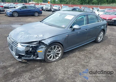 2019 Audi A4 45 Premium z USA, uszkodzony, nr VIN WAUENAF4XKA108076